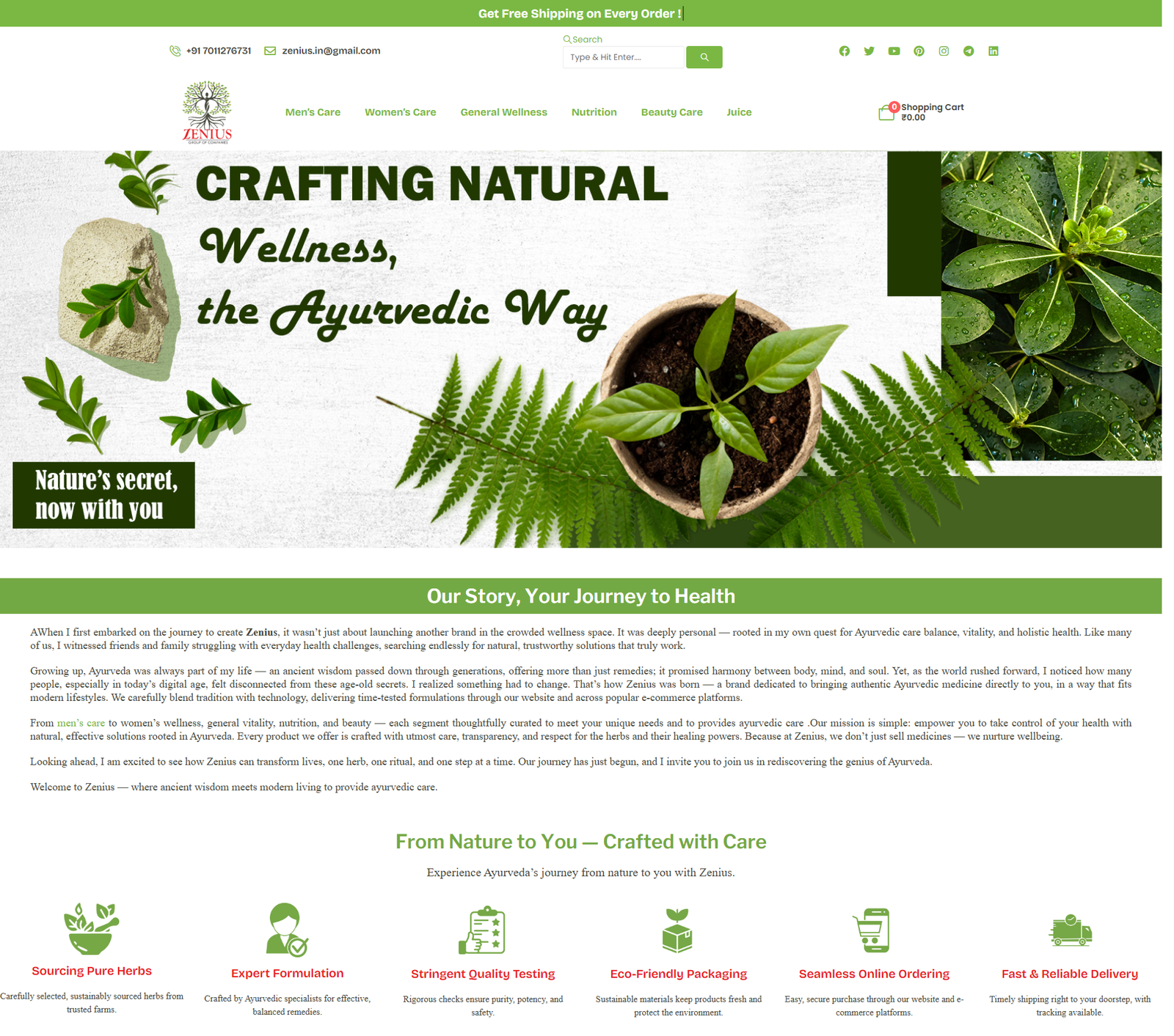 Zenius.in – About Us Page Section – 1