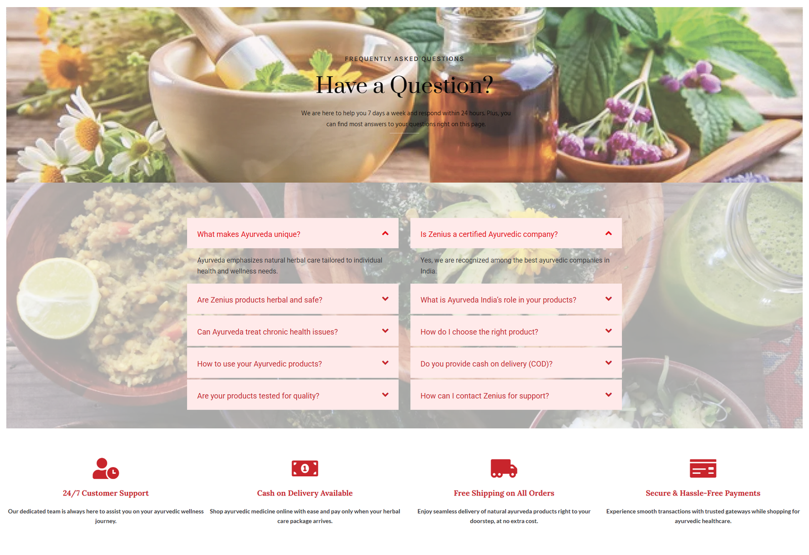 Zeniuspharmaceuticals.com – Contact Us Page – 2